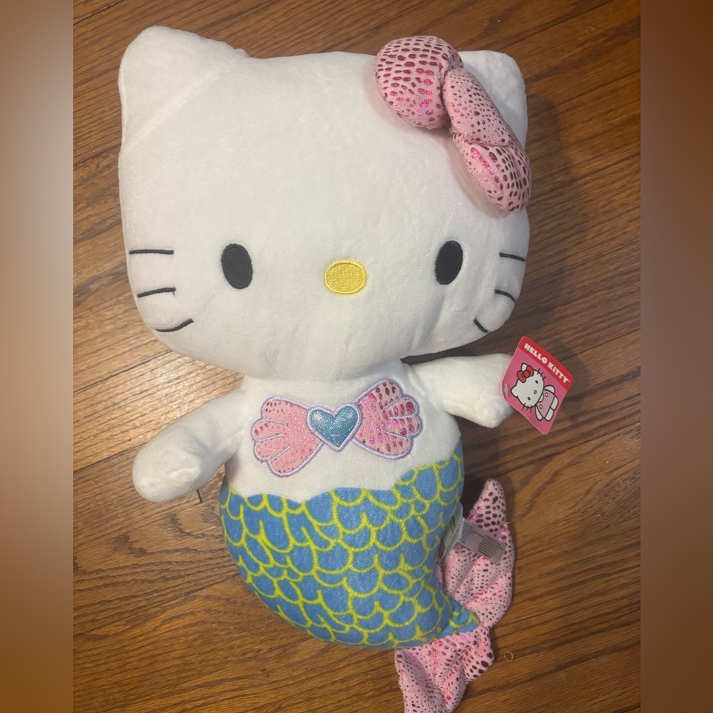 Hello Kitty Mermaid 15" NWT